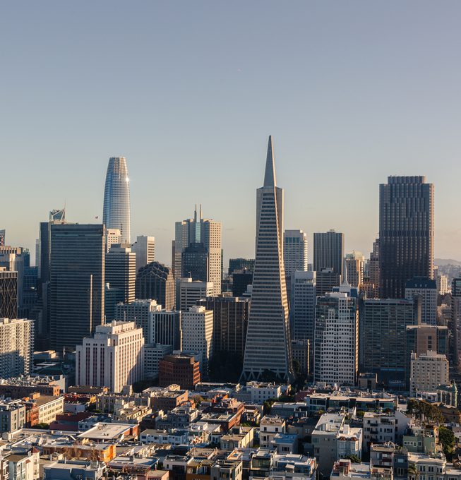 San Francisco financial district skyline