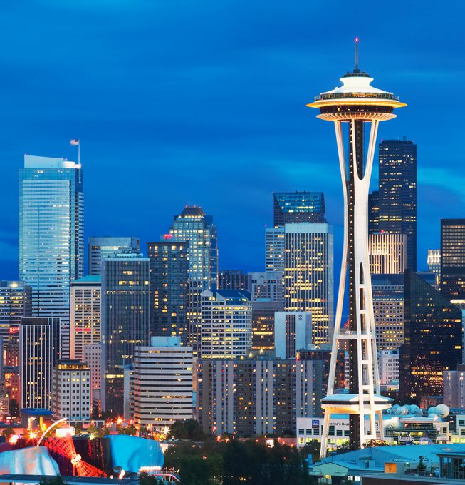 USA, Washington, Seattle- stock photo
